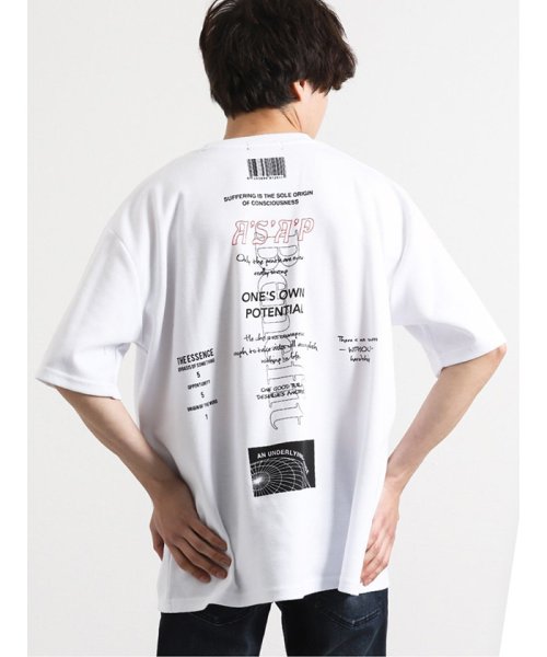 semanticdesign(セマンティックデザイン)/ポンチ ポケットグラフィック半袖BIGTシャツ/img02