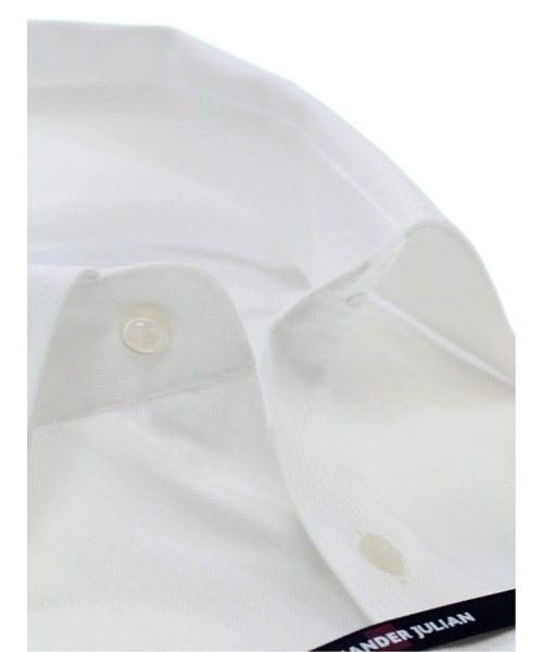 GRAND-BACK(グランバック)/【大きいサイズ】アレキサンダージュリアン/ALEXANDER JULIAN　綿100％ 形態安定ワイドカラー長袖シャツ/img01