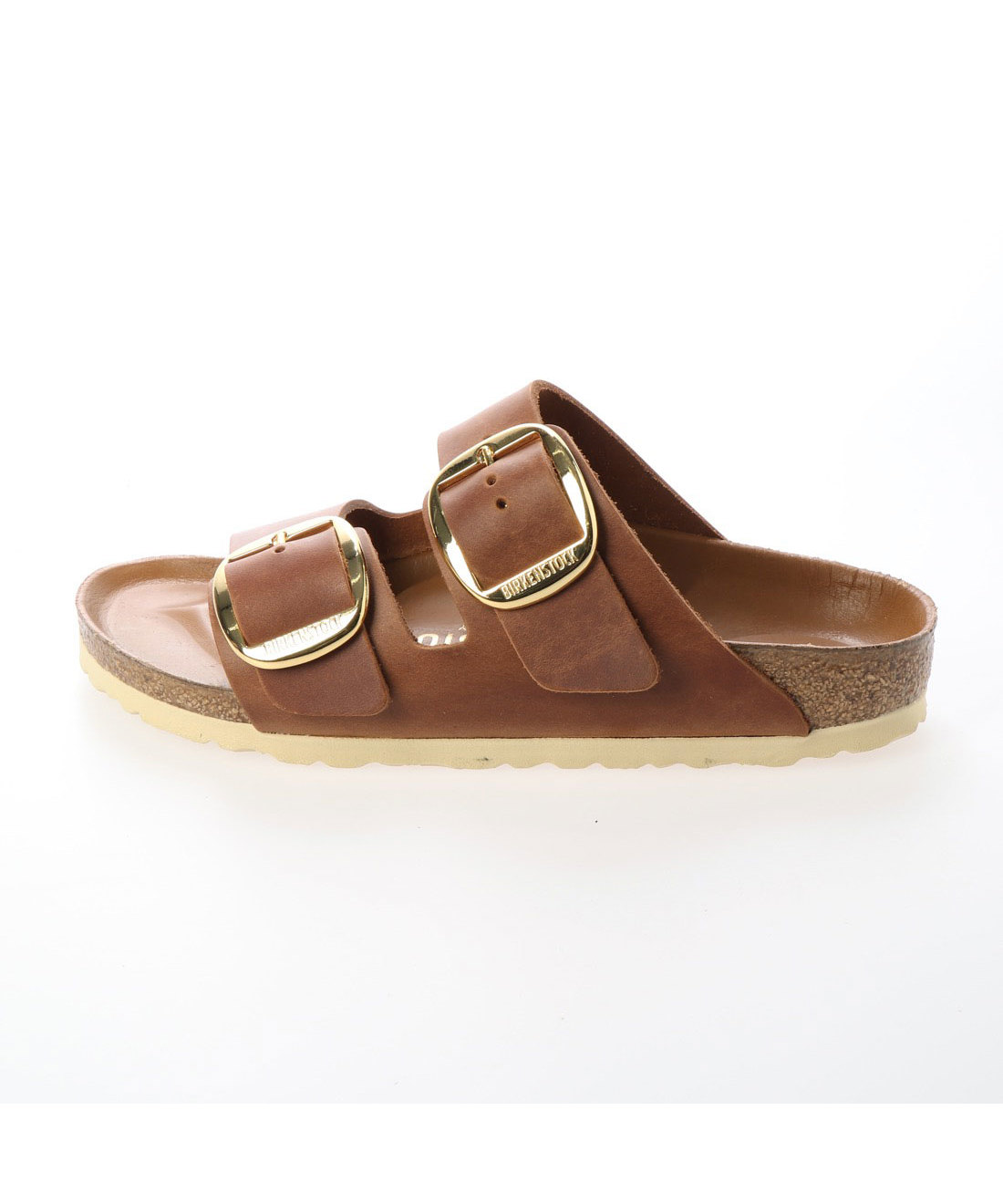 birkenstock arizona cognac big buckle