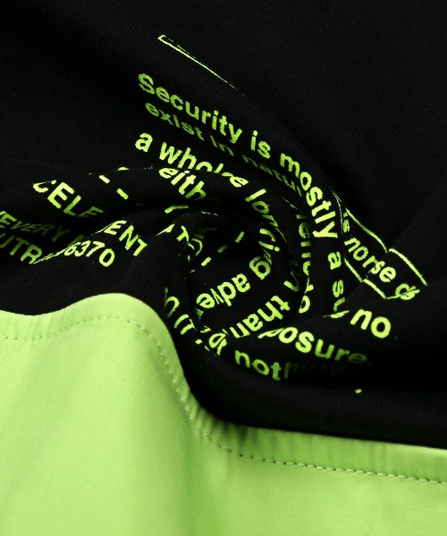 LUXSTYLE(ラグスタイル)/配色ポケット半袖Tシャツ/Tシャツ メンズ 半袖 ビッグシルエット ポケット ロゴ プリント/img22