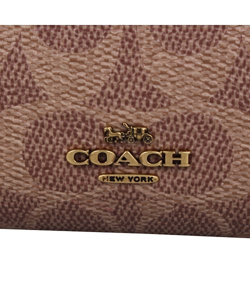 コーチ Coach 財布 二つ折り レディース L字ファスナー ベージュ コーチ Coach Magaseek
