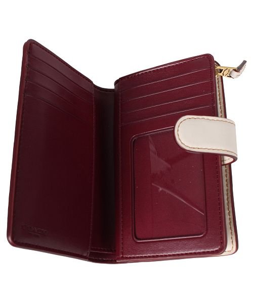 コーチ Coach 財布 二つ折り レディース L字ファスナー ベージュ コーチ Coach Magaseek