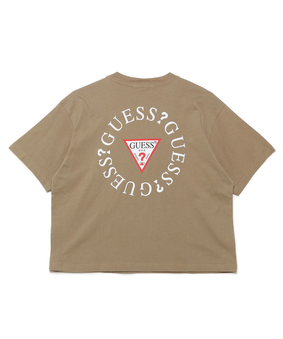 guess triangle tee