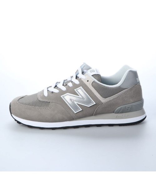 ニューバランス New Balance メンズスニーカーグレー Ml574egg D