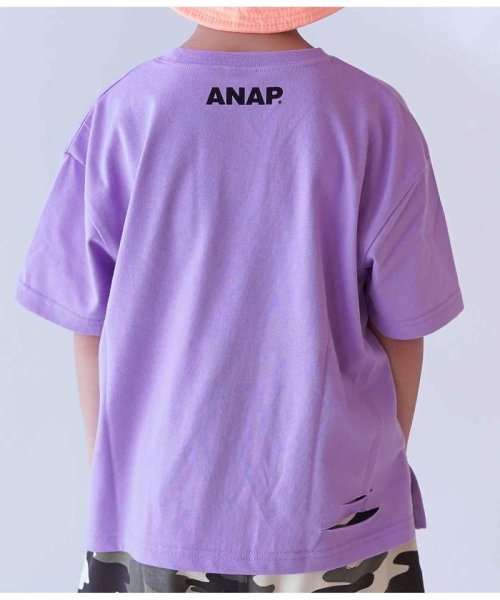 ANAP KIDS(アナップキッズ)/スタープリントスラッシュビッグTシャツ/img07