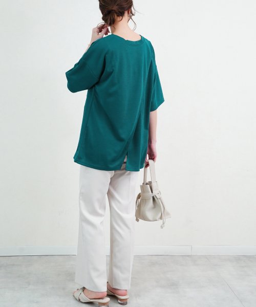 Fizz(フィズ)/【2020新作】カットポンチ　2wayオーバーラップTシャツ mitis SS/img10