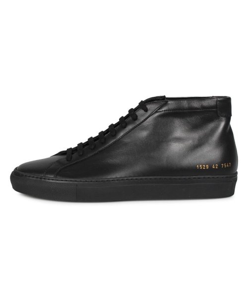 CommonProjects(コモンプロジェクト)/コモンプロジェクト Common Projects アキレス ミッド スニーカー メンズ ACHILLES MID ブラック 黒 1529－7547/img02