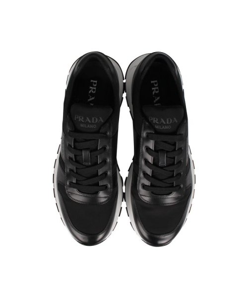 PRADA(プラダ)/プラダ PRADA スニーカー メンズ PRAX 01 SNEAKER NYLON ブラック 黒 4E3463'/img03