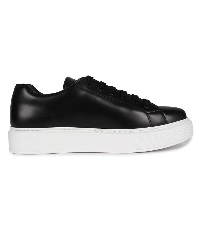 プラダ PRADA スニーカー メンズ NEW SNEAKER FONDO CASSETTA ブラック 黒 4E3489