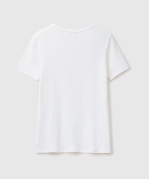 BENETTON (women)(ベネトン（レディース）)/ループロゴクルーネック半袖Tシャツ・カットソー/img11