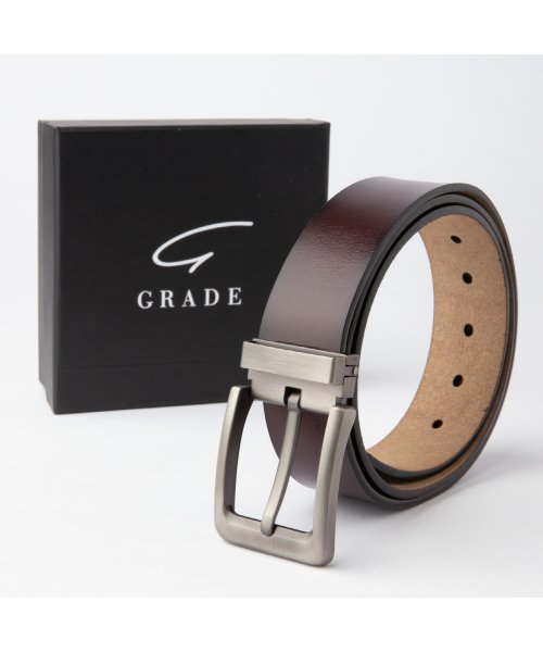 GRADE(GRADE)/GRADE メンズ 本革 レザーベルト/img01