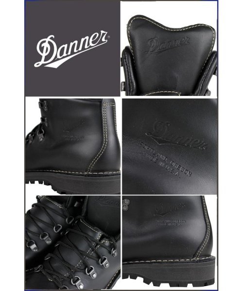 Danner(ダナー)/ダナー Danner マウンテンライト2 ブーツ メンズ MOUNTAIN LIGHT 2 Dワイズ EEワイズ MADE IN USA ブラック 30860/img02