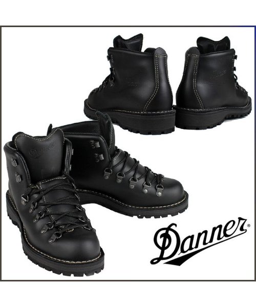 ダナー Danner マウンテンライト2 ブーツ メンズ MOUNTAIN LIGHT 2 Dワイズ EEワイズ MADE IN USA ブラック 30860 ダナー Danner