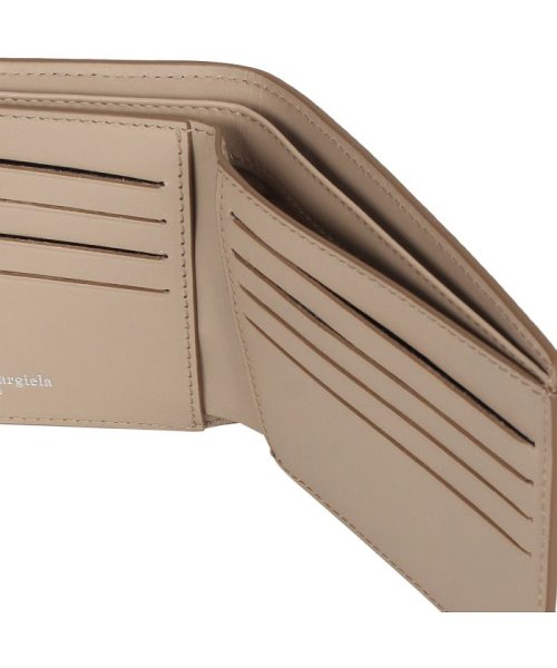 メゾンマルジェラ Maison Margiela 財布 二つ折り メンズ レディース Wallet ベージュ S35ui0435 T2352 メゾンマルジェラ Maisonmargiela Magaseek
