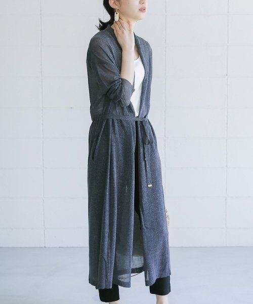 セール バックシャンスーパーロングカーディガン ブージュルード Bou Jeloud Magaseek