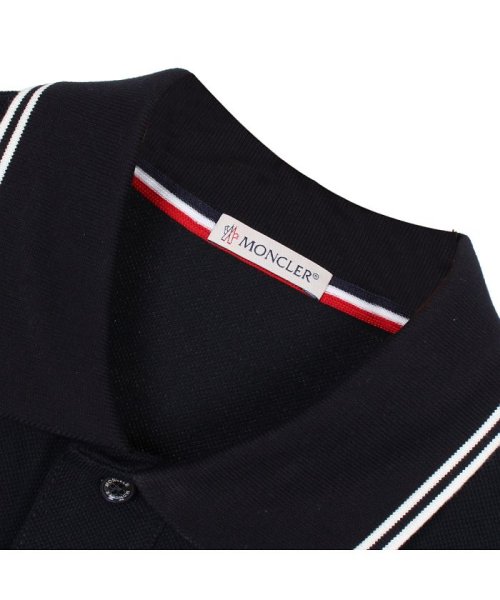 モンクレール Moncler ポロシャツ 半袖 メンズ Polo Shirts ブラック ネイビー レッド 黒 043 99 モンクレール Moncler Magaseek