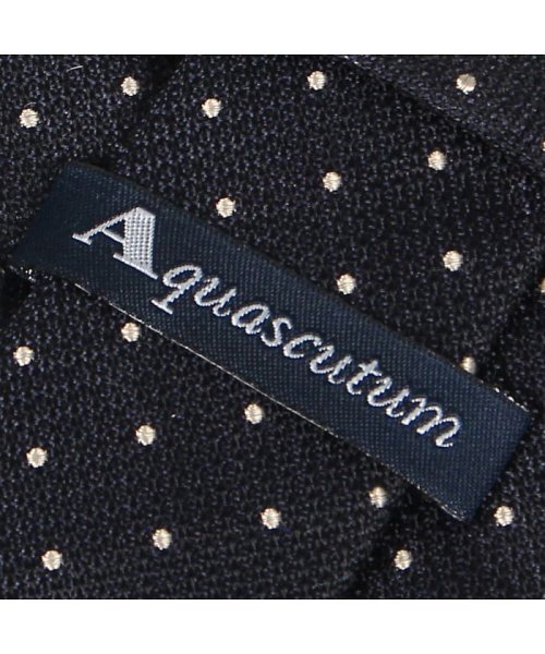 Aquascutum(アクアスキュータム)/アクアスキュータム AQUASCUTUM ネクタイ メンズ イタリア製 シルク ビジネス 結婚式 ブラック ネイビー レッド ブルー 黒/img01