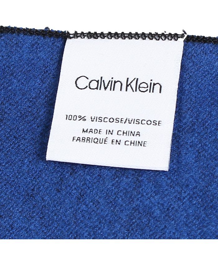 カルバンクライン Calvin Klein マフラー ストール メンズ CK LOGO