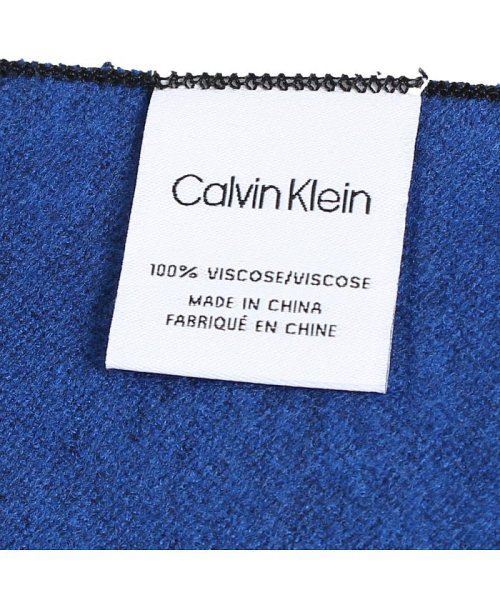 Calvin Klein(カルバンクライン)/カルバンクライン Calvin Klein マフラー ストール メンズ CK LOGO WOVEN SCARF ブラック グレー ネイビー 黒 1CK0124/img03