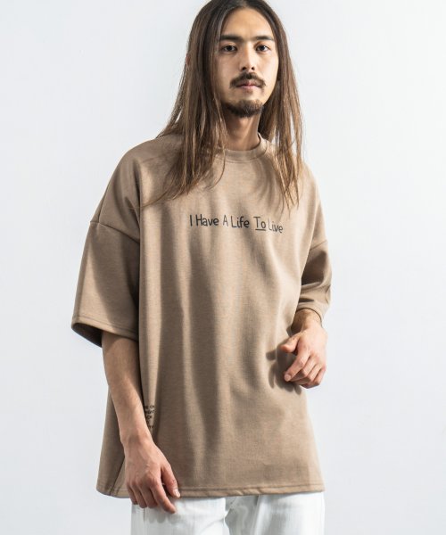 Rocky Monroe(ロッキーモンロー)/Tシャツ メンズ レディース 半袖 ビッグシルエット プリント スケーター キックボード カジュアル ストリート ルーズ ボックス 綿 コットン ポンチ素材 重/img08