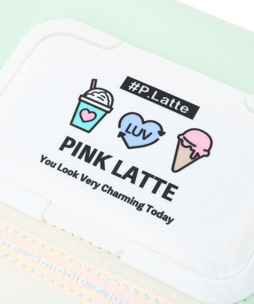 PINK-latte(ピンク　ラテ)/ウェットティッシュ＆マスク入れポーチ/img07