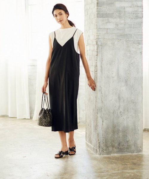 リネンライクキャミロングワンピース ユアーズ Ur S Magaseek