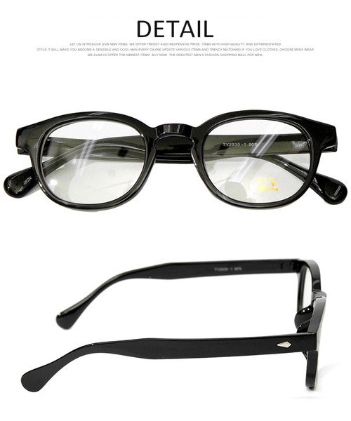 伊達メガネ メンズ ボスリントン ボストン ウェリントン べっ甲 Uvカット サングラス レディース ユニセックス メガネ フレーム 眼鏡 ダテメガネ 黒ぶち ワンカラーズ One Colors Magaseek