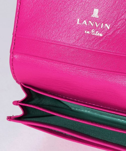 LANVIN en Bleu(ランバンオンブルー)/ベルシー名刺入れ 482666/img06