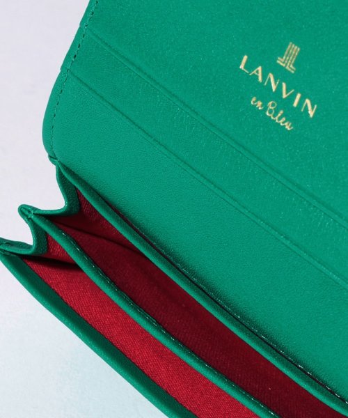 LANVIN en Bleu(ランバンオンブルー)/ベルシー名刺入れ 482666/img04