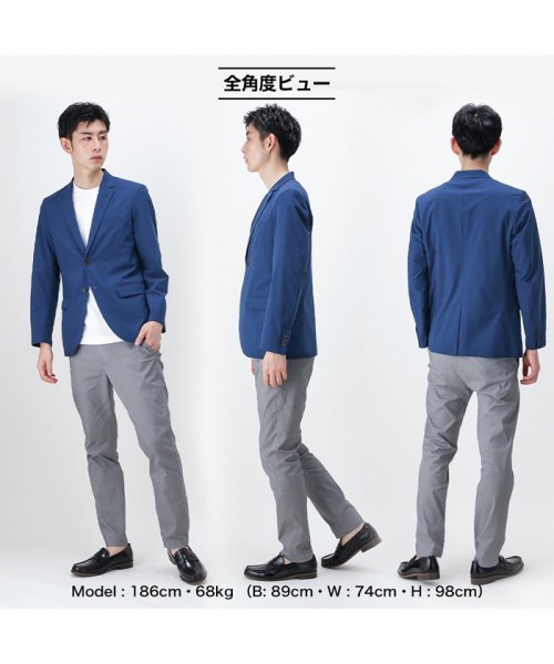 MAC HOUSE(men)(マックハウス（メンズ）)/NAVY ネイビー 4WAYストレッチジャケット NV842220/img13