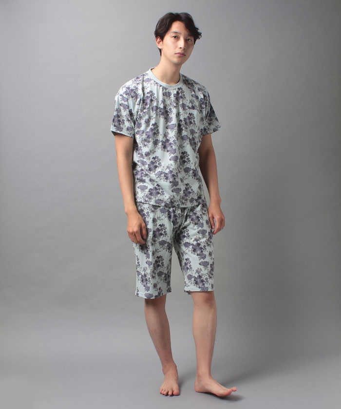 《新品・未使用》フラワーハーフパンツセットアップ