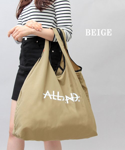 AMS SELECT(エーエムエスセレクト)/【ALLAND/オルランド】DEFO TOTE/デフォトート/大容量/ナイロントート/パッカブル/エコバッグ/img18