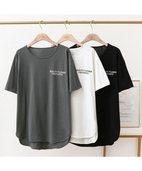 miniministore(ミニミニストア)/ロングtシャツ レディース 韓国 ロゴT/img17