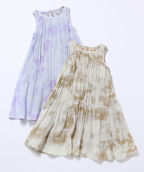 セール Rope Picnic Kids タイダイ染め消しプリーツワンピース ロぺピクニックキッズ Rope Picnic Kids Magaseek