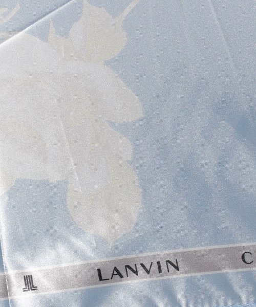 LANVIN Collection(umbrella)(ランバンコレクション（傘）)/LANVIN COLLECTION 折りたたみ傘 ”ホワイト ローズ”/img05