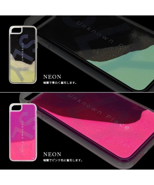 SLY(スライ)/iphone se3 ケース iphone se2 ケース スライ SLY ラメ入りネオンサンドケース ピンク×紫 スマホケース iphone8 ケース/img05