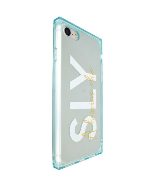 SLY(スライ)/iphoneケース iPhoneSE第2世代 iPhone8 iPhone7 SLY セミクリアケース A heroine chic light green/img05