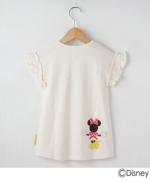 セール Disney ディズニー ミニーマウス デザイン 袖フリルバックスタイルtシャツ シューラルーキッズ Shoo La Rue Kids Magaseek