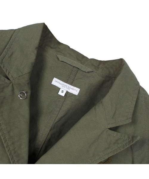 エンジニアドガーメンツ Engineered Garments ベッドフォードジャケット ジャケット メンズ Bedford Jacket オリーブ s1d エンジニアドガーメンツ Engineeredgarments Magaseek