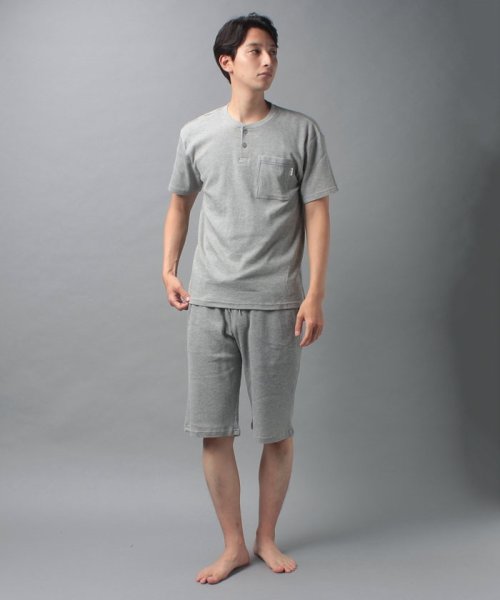 COMME CA MEN(コムサメン)/【セットアップ対応商品】コムサメン　ワッフルＴシャツ/img07