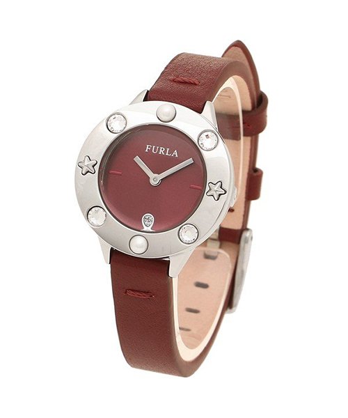 FURLA(フルラ)/フルラ 腕時計 レディース 替えベゼル付き FURLA 996322 W513 I44 CGQ レッド シルバー/img04