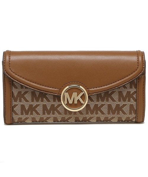 MICHAEL KORS(マイケルコース)/マイケルコース 長財布 アウトレット レディース MICHAEL KORS 35F9GFTE3J BG/EB/LUG ブラウン/img04