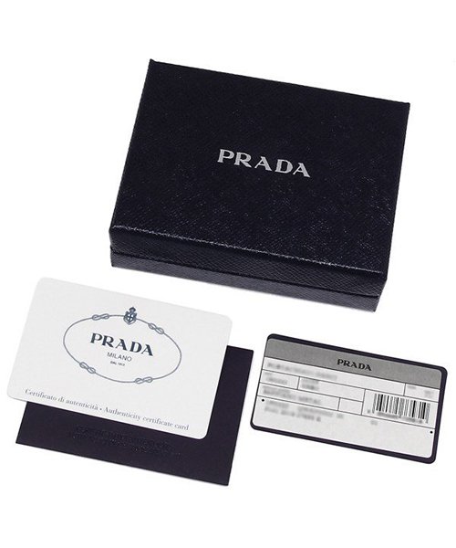 PRADA(プラダ)/プラダ 折財布 レディース PRADA 1ML018 QHH F0002 ブラック/img07