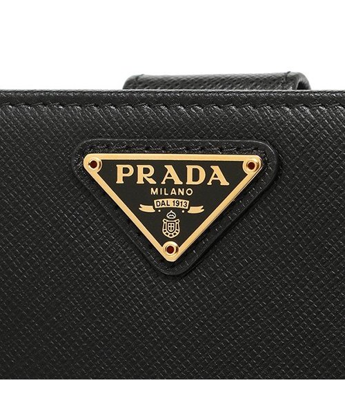 PRADA(プラダ)/プラダ レディース 二つ折り財布 PRADA 1ML225 QHH F0002 ブラック/img05