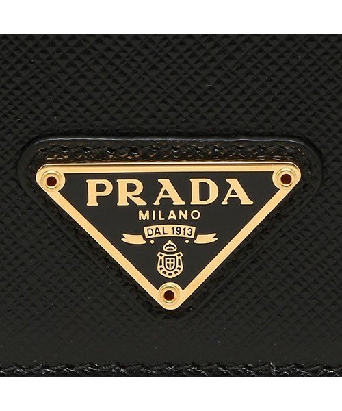 PRADA(プラダ)/プラダ 折財布 レディース PRADA 1MV204 QHH 002 ブラック/img05