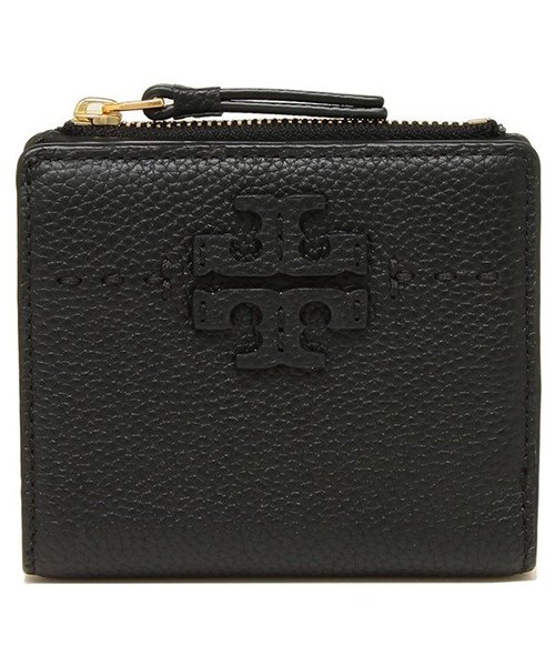 TORY BURCH(トリーバーチ)/トリーバーチ 折財布 レディース TORY BURCH 54696 001 ブラック/img04