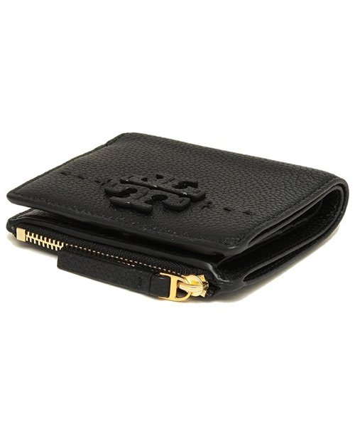 TORY BURCH(トリーバーチ)/トリーバーチ 折財布 レディース TORY BURCH 54696 001 ブラック/img06