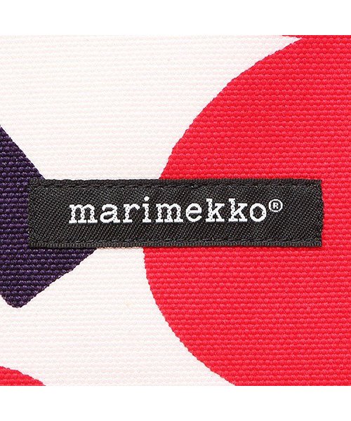 Marimekko(マリメッコ)/マリメッコ バッグ MARIMEKKO 043461 001 SILJA UNIKKO ウニッコ トートバッグ レディース WHITE/RED/img07