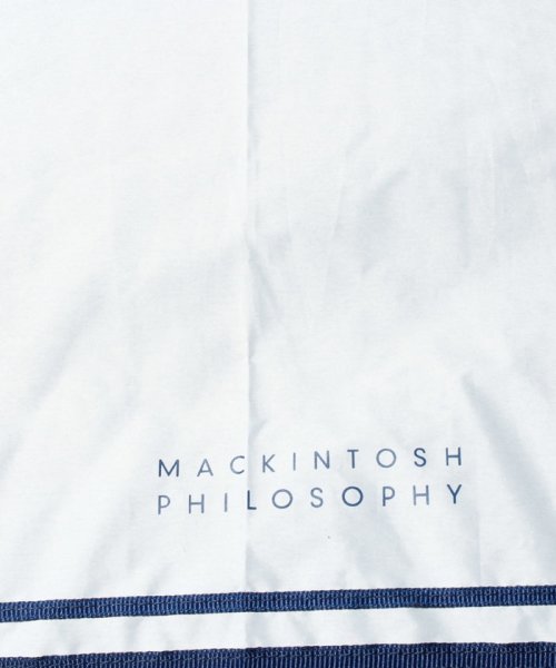 MACKINTOSH PHILOSOPHY(umbrella)(マッキントッシュフィロソフィー（傘）)/MACKINTOSH PHILOSOPHY 晴雨兼用折りたたみ傘 "無地 グログラン"/img04