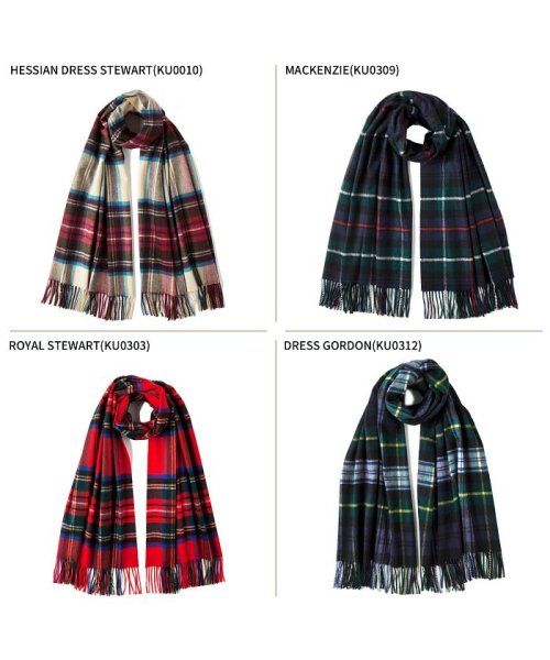 Johnstons(ジョンストンズ)/ジョンストンズ Johnstons マフラー カシミア 大判 チェック レディース メンズ CASHMERE TARTAN STOLES WA000056/img01